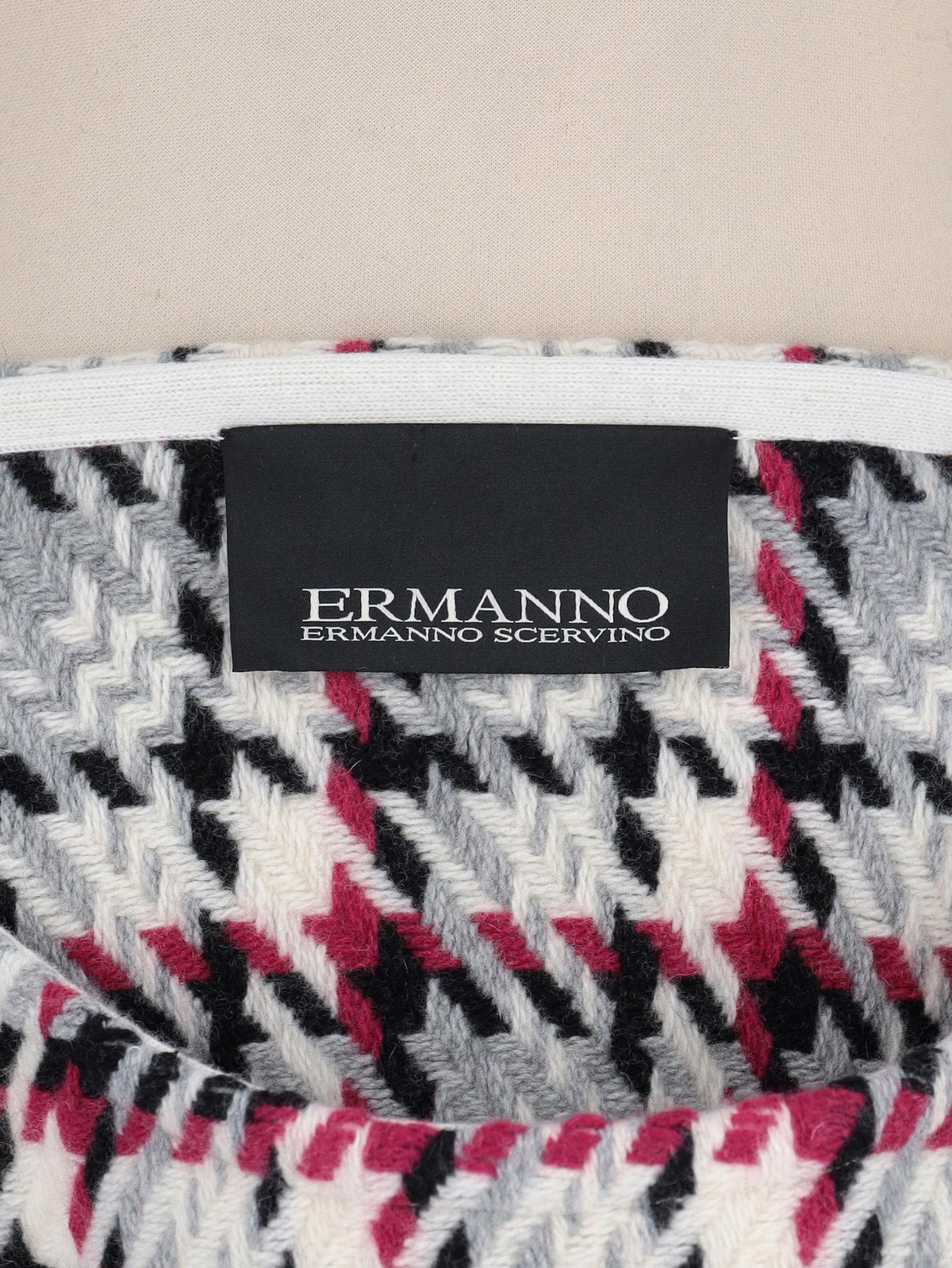Ermanno Scervino Tartan Poncho Dress CVM26.22.28  Ermanno Scervino 
