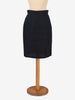 Gianni Versace Linen Pencil Skirt<BR/><BR/> WCV04032025_7  Versace 