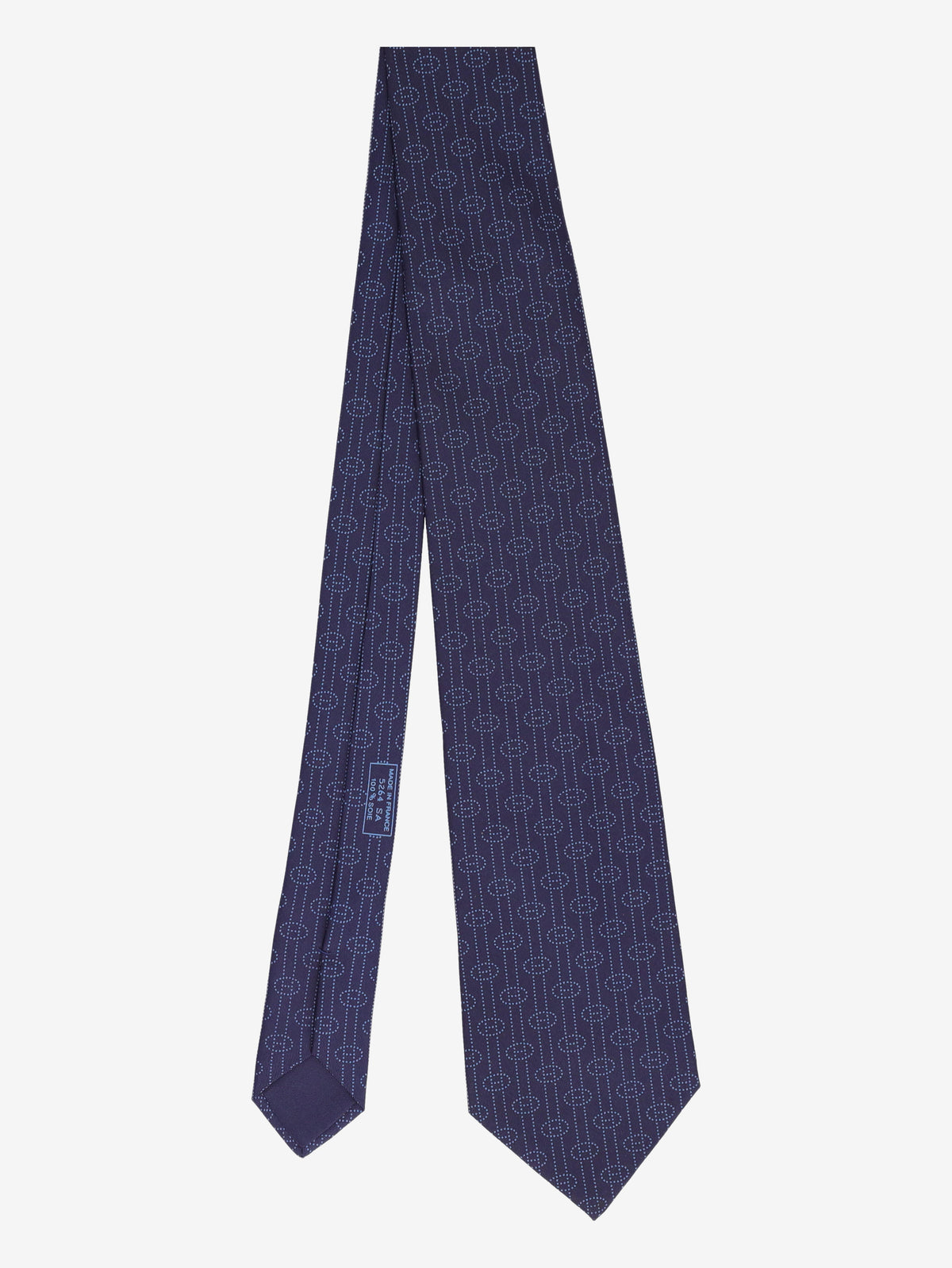 Hermès Monogram Silk Tie W24626.2  Hermès 