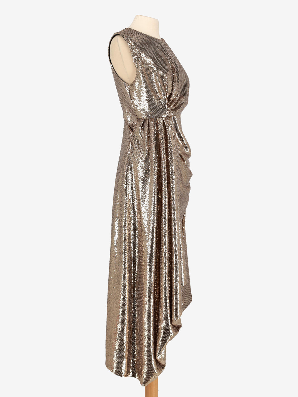 Sequin Draped Dress WCV241224.4  Vintage 