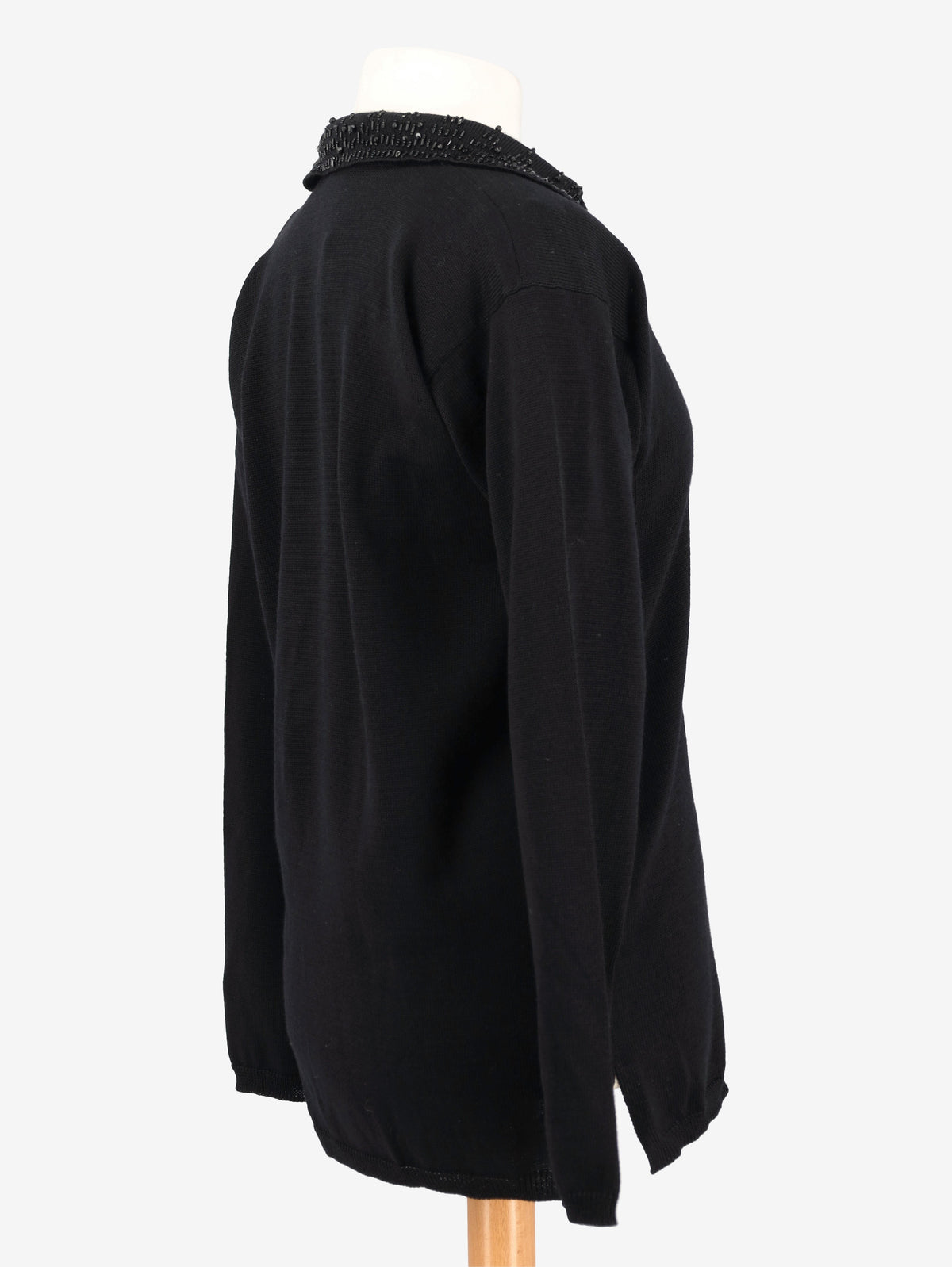 Maglione in lana con perline Fendi