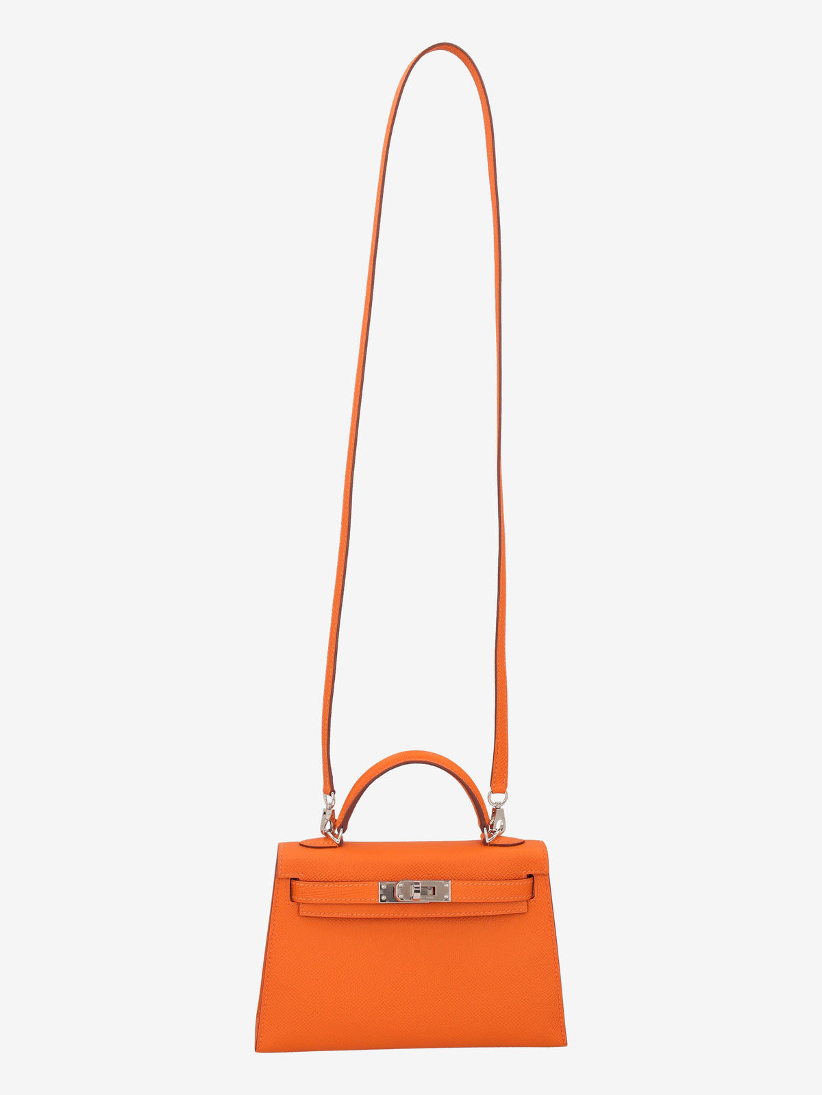 Hermès Kelly Mini II 20 in Orange Epsom Leather MR2662026.2  Hermès 