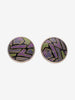 Enrico Coveri Vintage 1980s Clip on Earrings L0000067  Enrico Coveri 