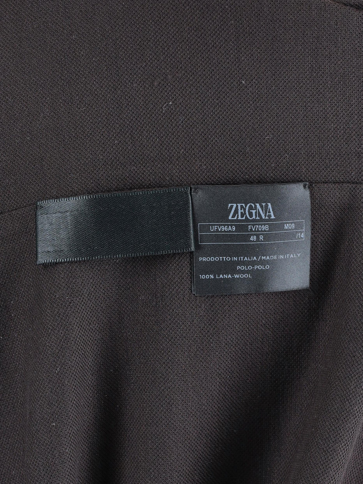 Zegna Lightweight Wool Polo Shirt WCV130127  Ermenegildo Zegna 