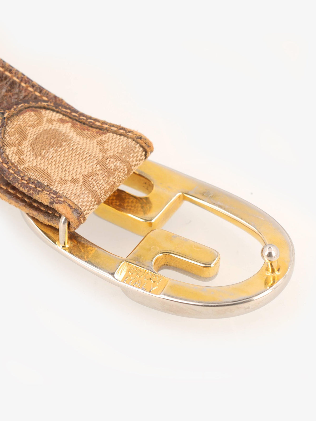Cintura sottile con monogramma Gucci