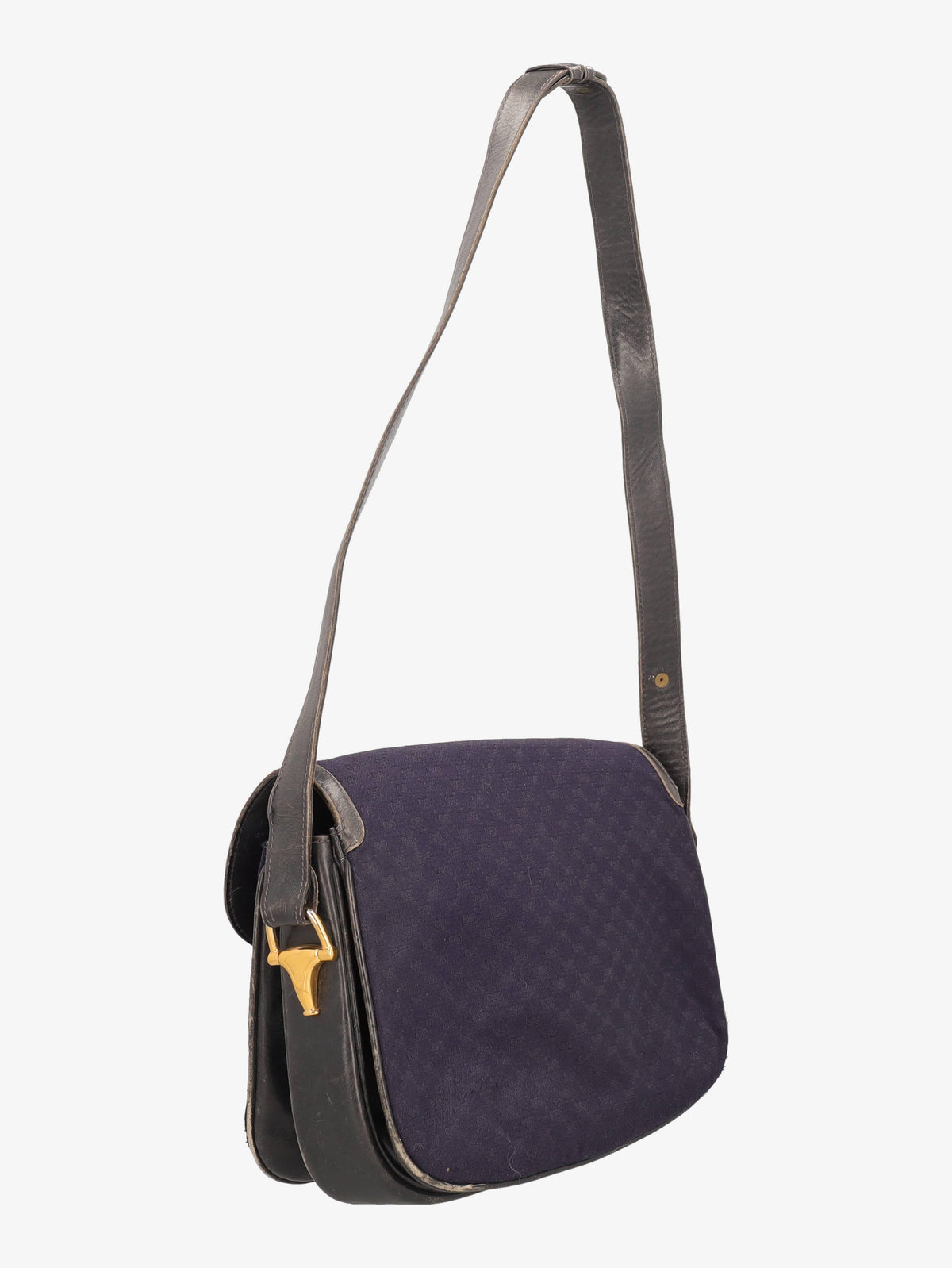 Gucci Vintage Horsebit Shoulder Bag