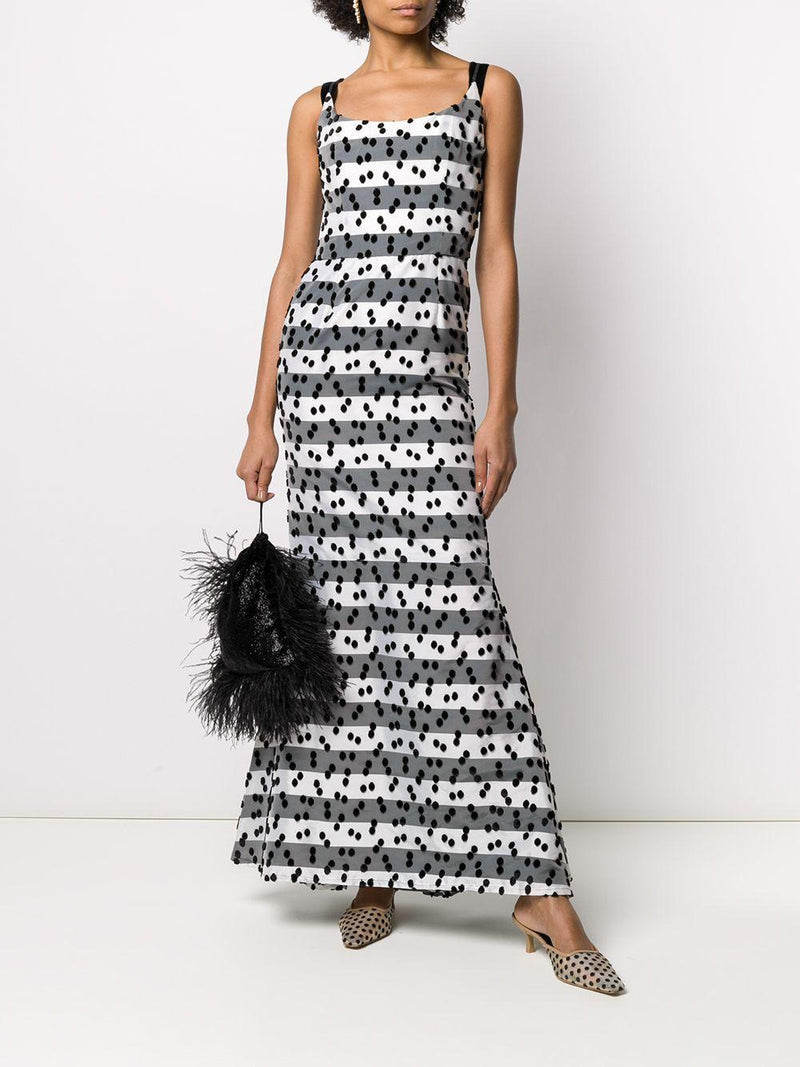 Lanvin Polka Dot Dress C100162  Lanvin 