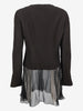 Karl Lagerfeld Embellished Blazer with Tulle Hem W27526.28  Karl Lagerfeld 