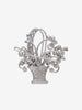 Vintage Basket of Flowers Brooch WCV13032025.48.21  Vintage 