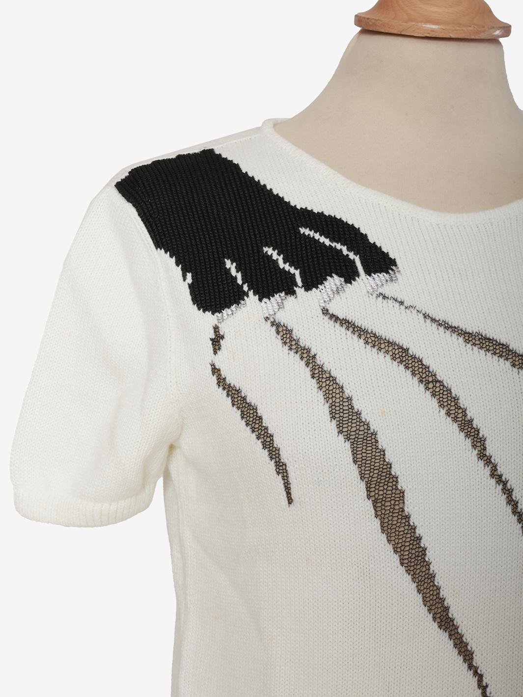 Krizia T-shirt with embroidery CVM21.90.199  Krizia 
