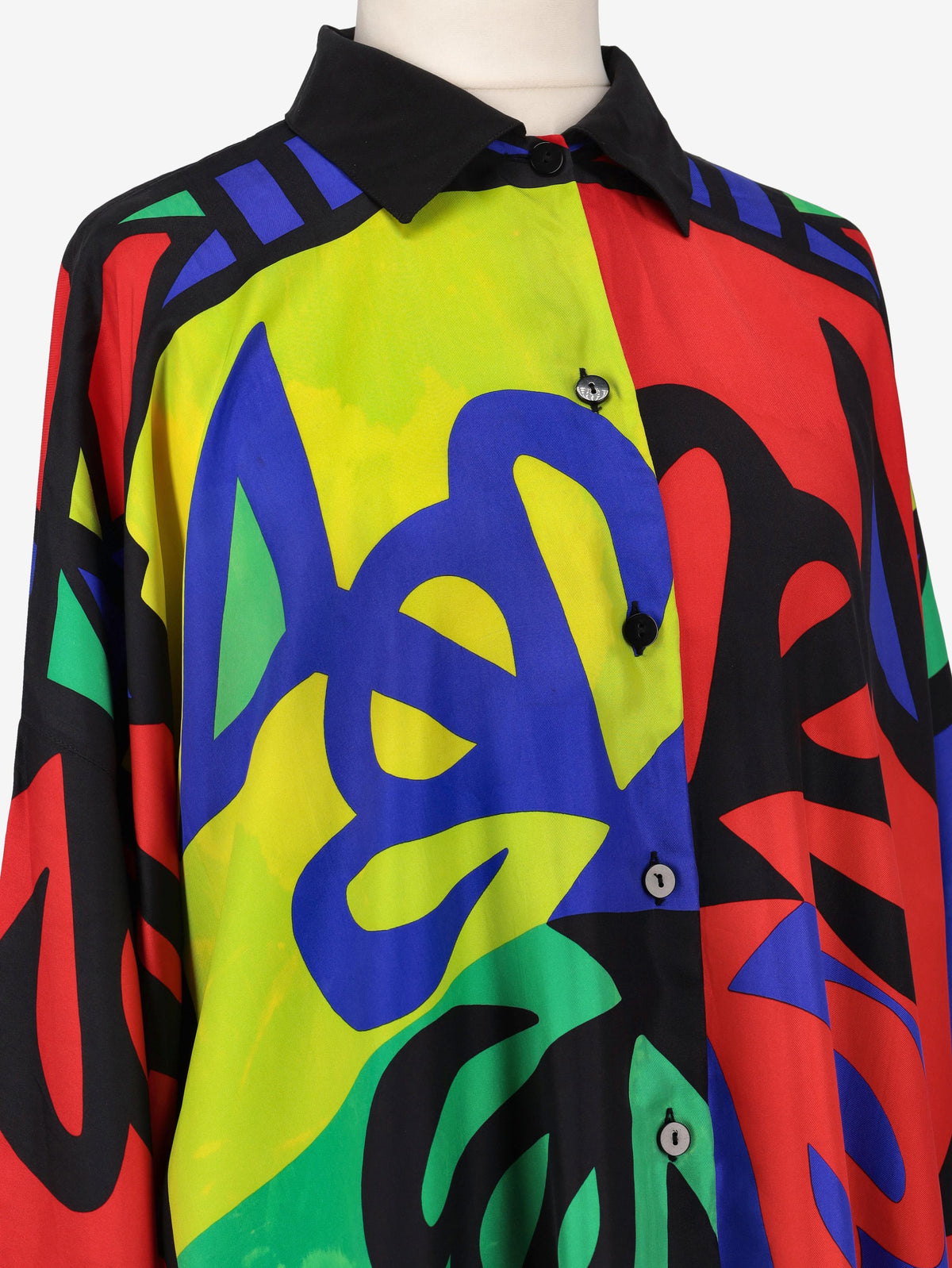 Blusa in seta fantasia Genny