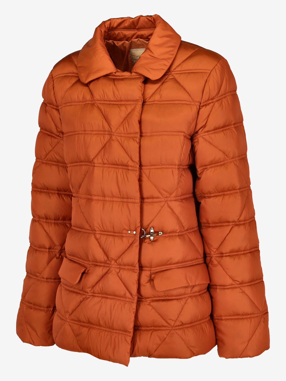 Fay Orange Puffer Jacket CVM26.22.68  Fay 