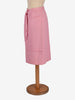 Valentino Pink Midi Skirt MR120725.51  Valentino Miss V 