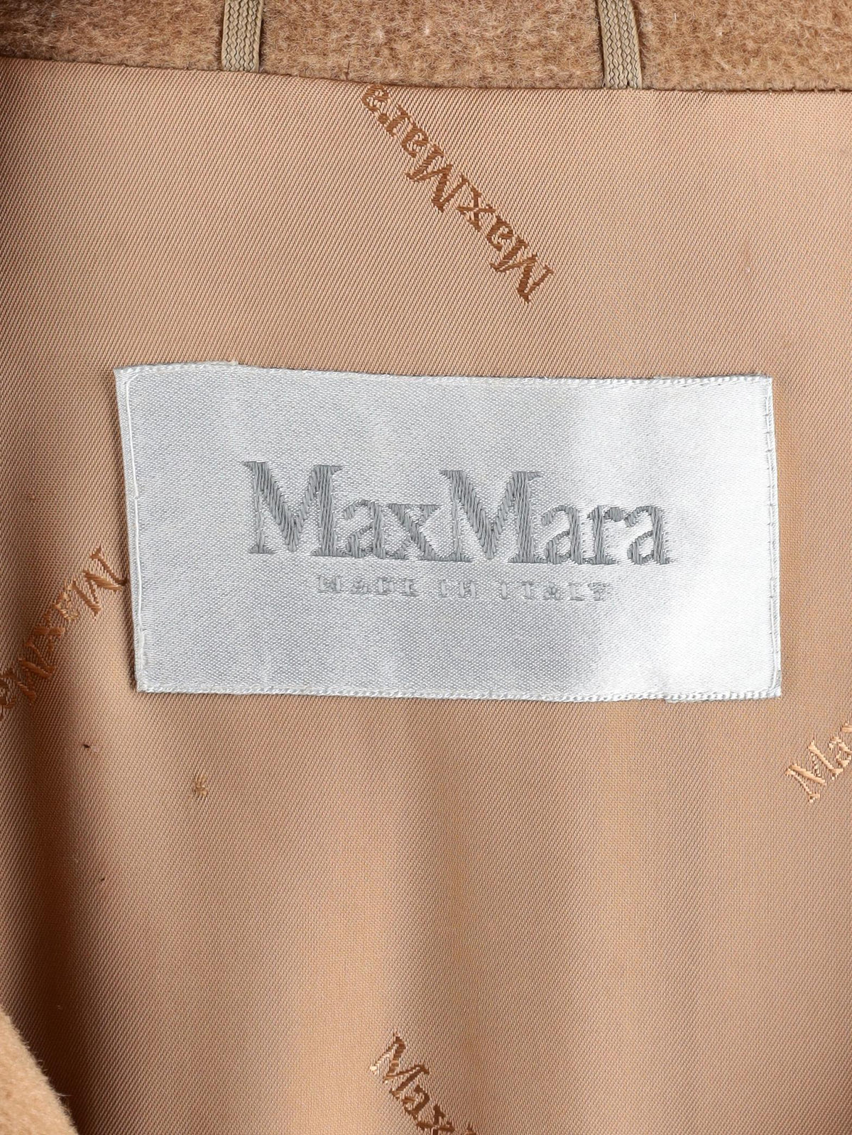 Max Mara Camel Double-Breasted Long Coat W150626.20  Max Mara 