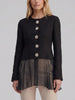 Karl Lagerfeld Embellished Blazer with Tulle Hem W27526.28  Karl Lagerfeld 