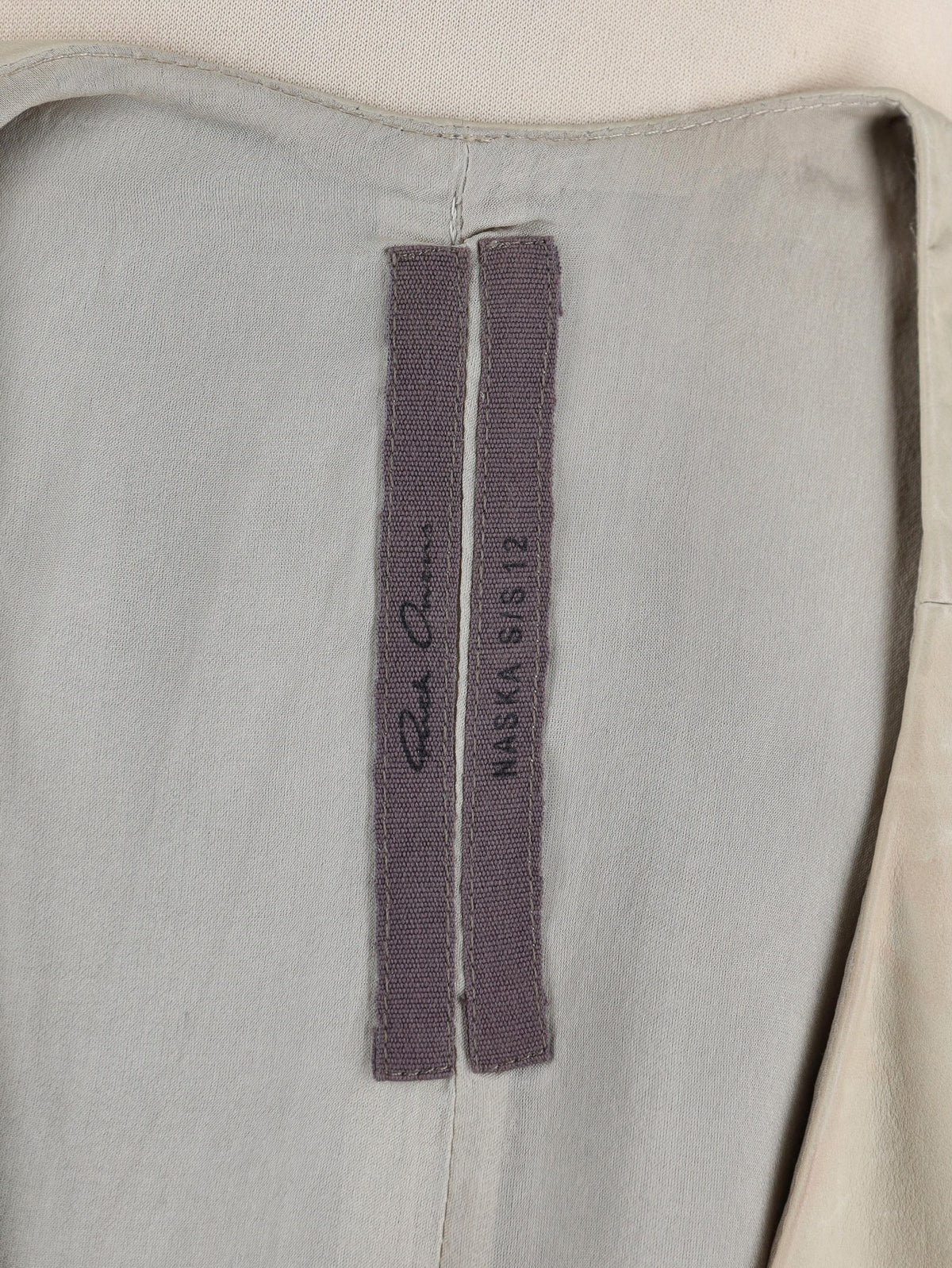 Rick Owens SS12 Naska Leather Top MR040625.99  Rick Owens 