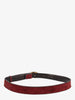 Gucci Burgundy Suede Buckle Belt