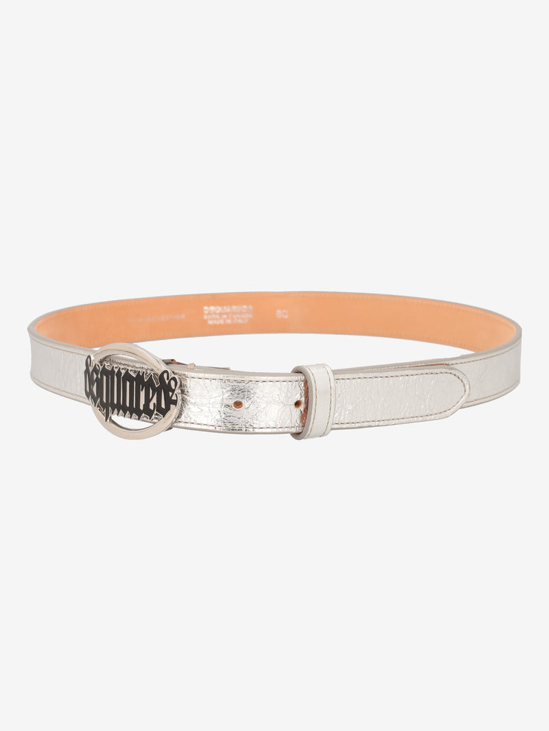 DSQUARED2 Logo Buckle Leather Belt CVM26.23.170  Dsquared² 