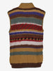 Enrico Coveri Multicolored Striped Sweater Vest MR241025.10  Enrico Coveri 