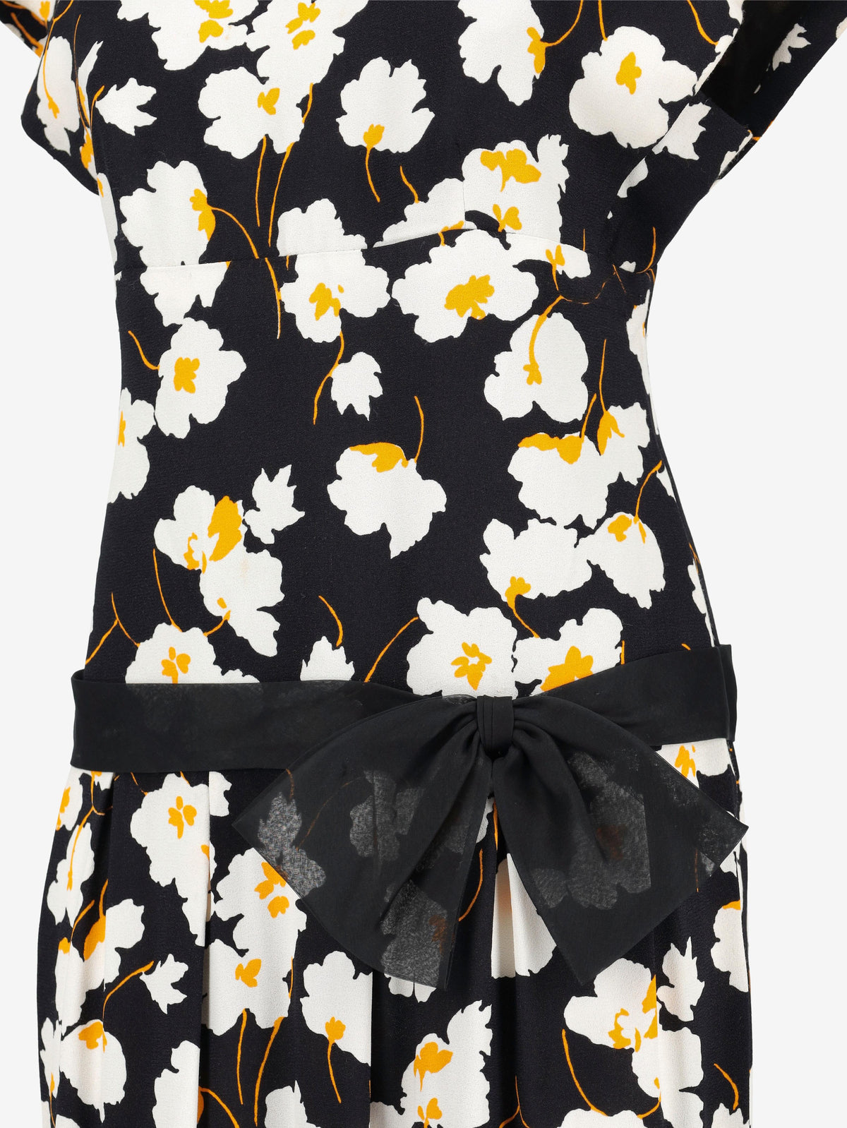 André Laug Flowered Dress With Bow WCV151124.15  Andre Laug 