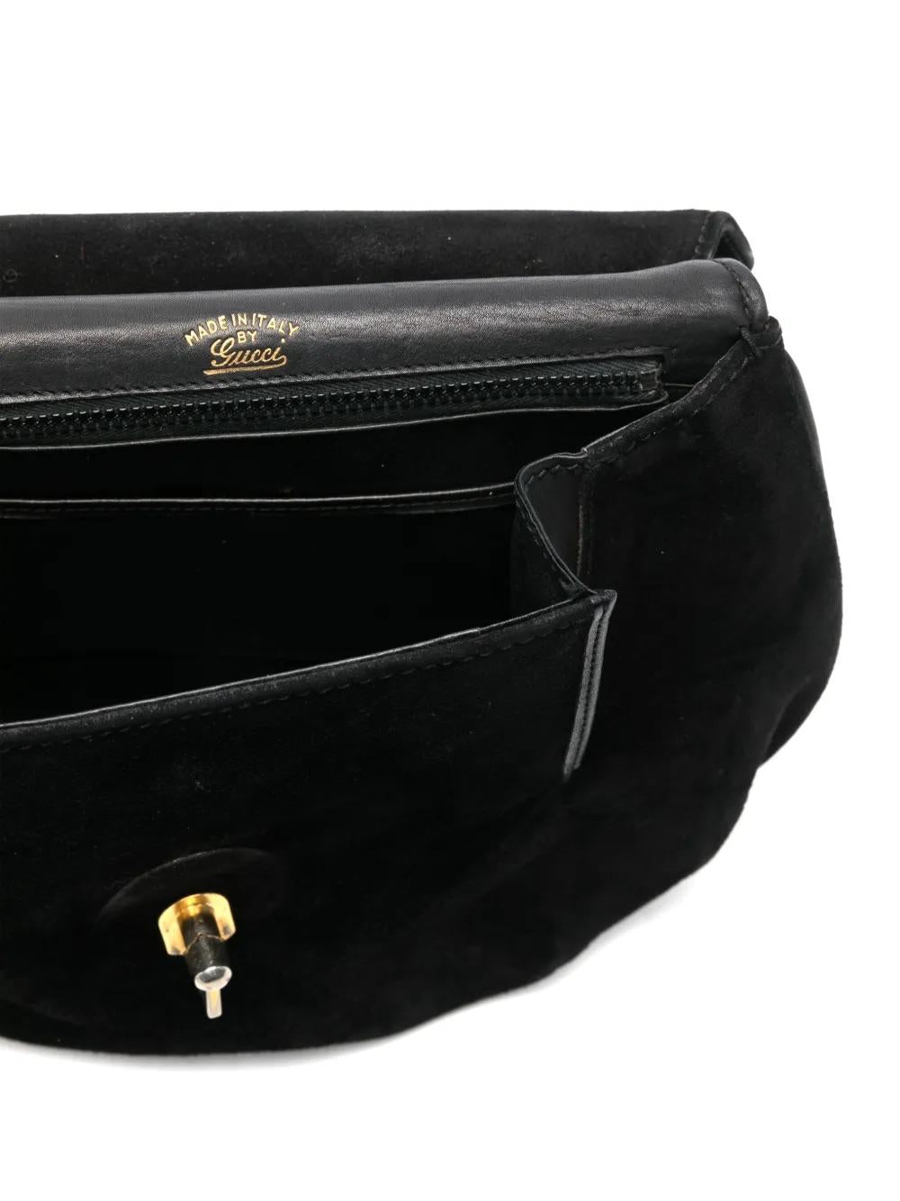 Vintage Gucci Suede Round Shoulder Bag WCV13032025.40  Gucci 