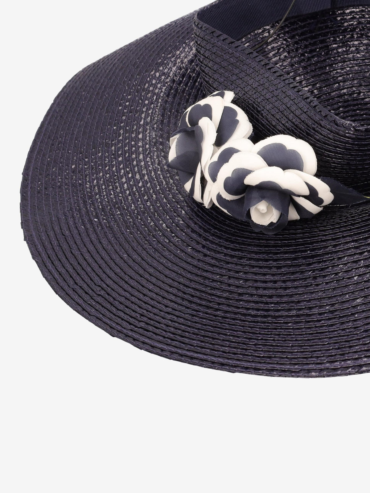 Vintage Wide-Brim Straw Hat 28426.1  Vintage 