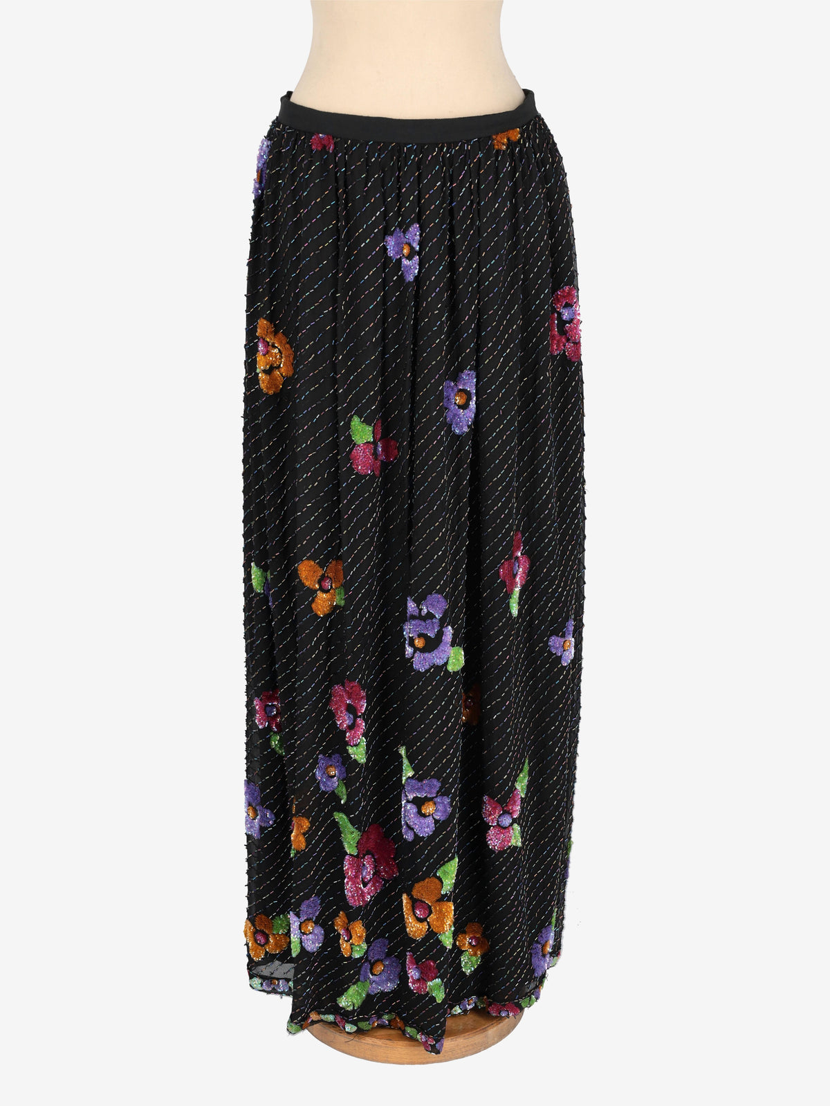 Sequin Long Skirt W202606032  Vintage 
