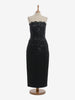 Genny Silk And Lace Dress With Sequins - 80s