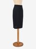 Gianni Versace Linen Pencil Skirt<BR/><BR/> WCV04032025_7  Versace 