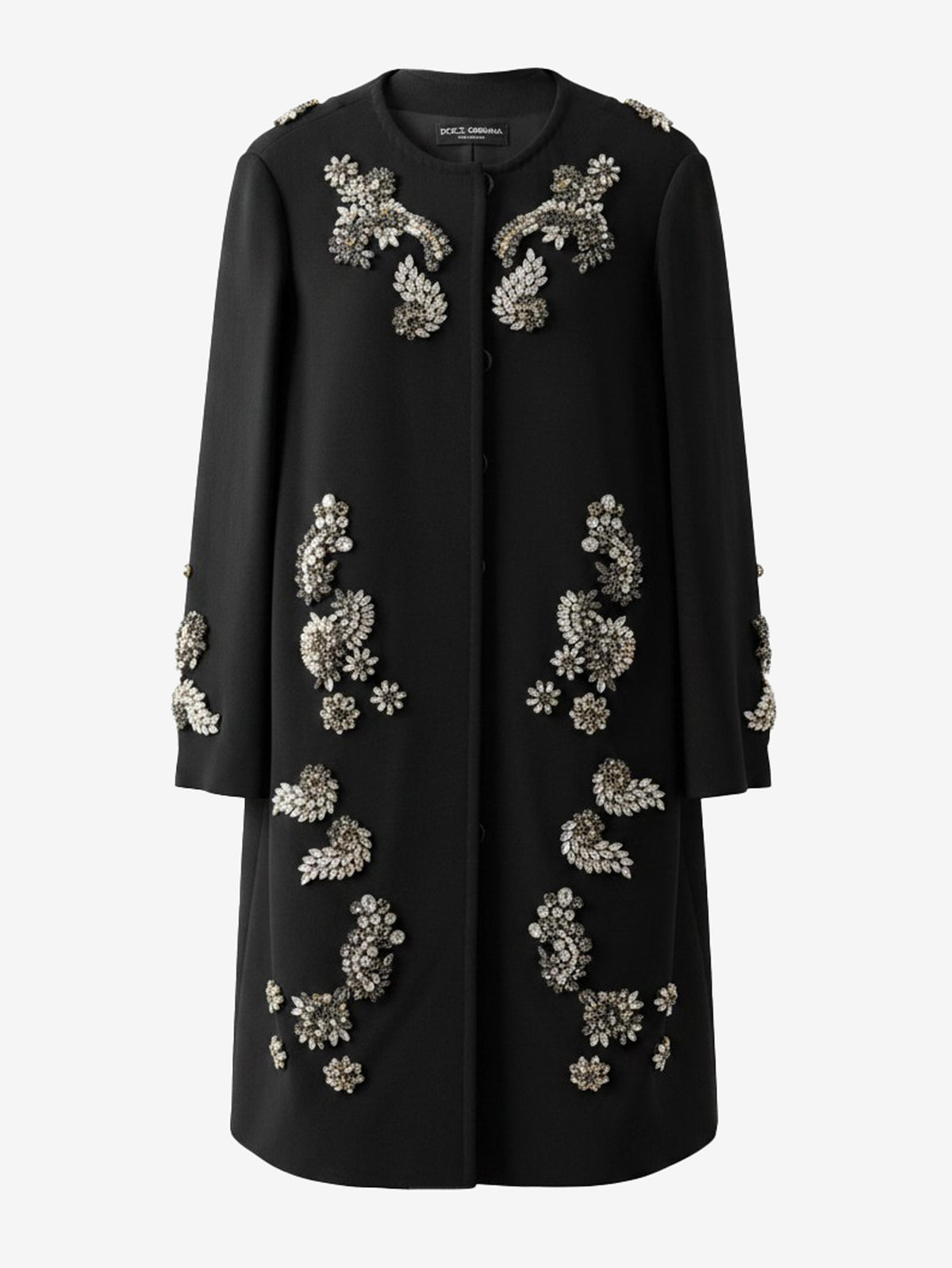 Dolce & Gabbana Embroidered Coat CVM26.6.3  Dolce & Gabbana 
