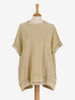 Brunello Cucinelli Maxi Camicia in Lurex Oro