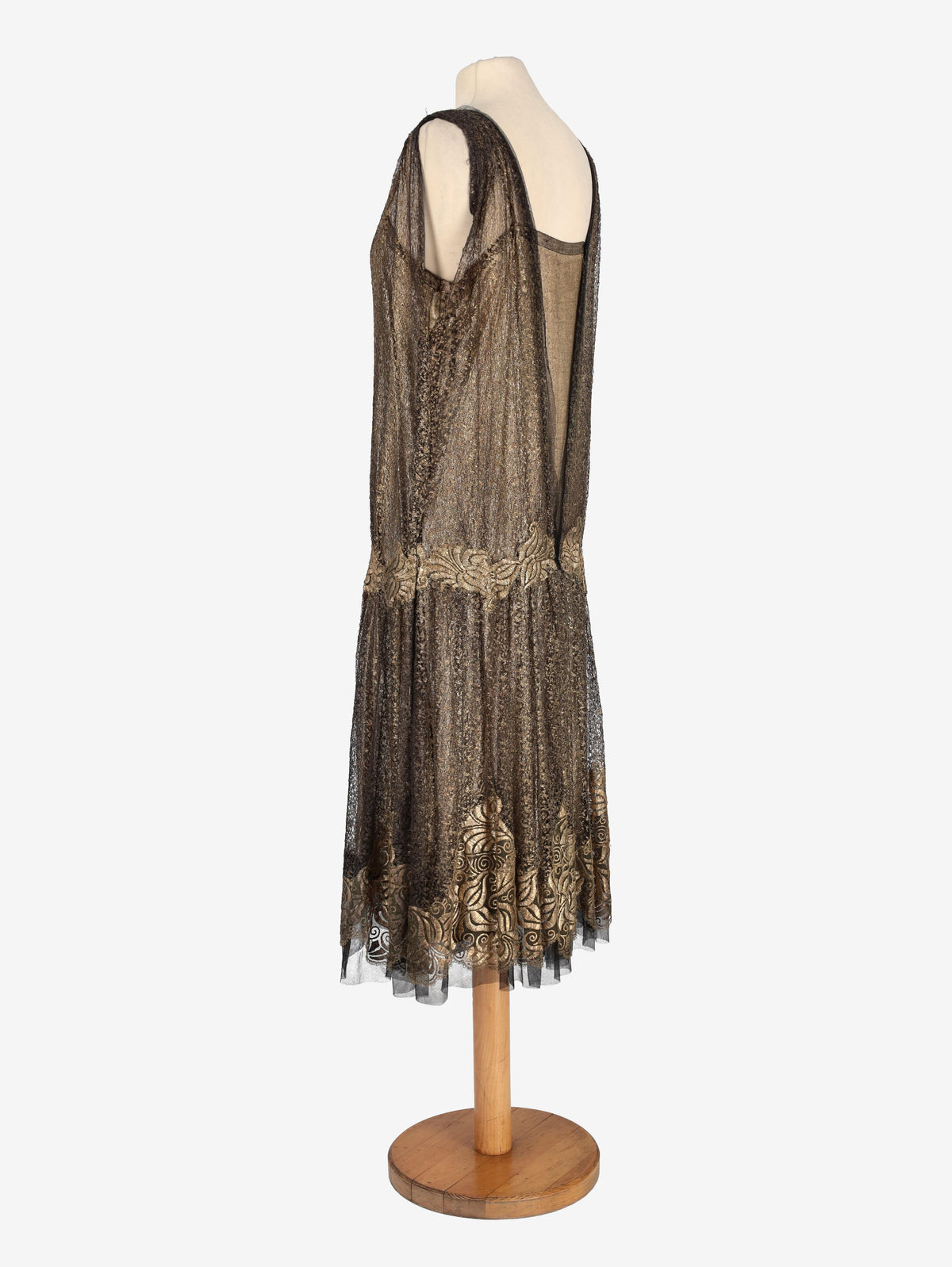 Vintage 1920s Lace Dress W2026006031  Vintage 