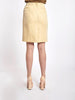 1990s silk cream-coloured skirt with side fastening by Genny BR004512 . Genny 