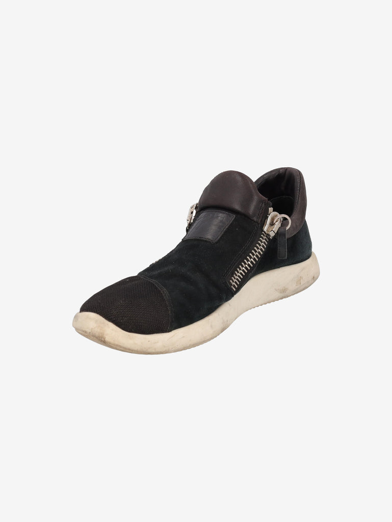 Giuseppe Zanotti Black Low-Top Sneakers WCV250877.04  Giuseppe Zanotti 