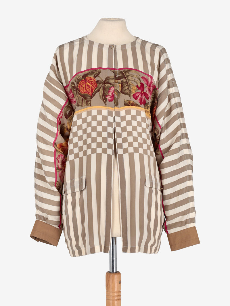 Versace Flower Print Shirt MR20322  Versace 