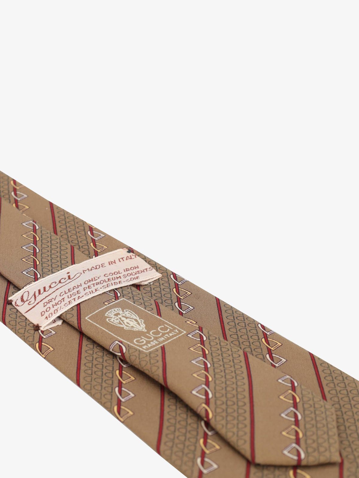 Gucci Horsebit Patterned Tie