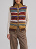 Enrico Coveri Multicolored Striped Sweater Vest MR241025.10  Enrico Coveri 