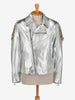 Collini Silver Leather Jacket WCV250886  Collini 