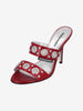 Dsquared2 Gothic Leather Mule Sandals with Stud Detail CVM26.23.190  Dsquared² 