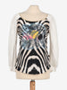 Just Cavalli Zebra Print Shirt W24121253.15  Just Cavalli 