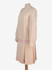 Vintage 1960s/1970s Cream Embroidered Dress Z101223  Vintage 