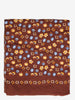 Vintage Fruit & Geometric Print Scarf W27526.78  Vintage 
