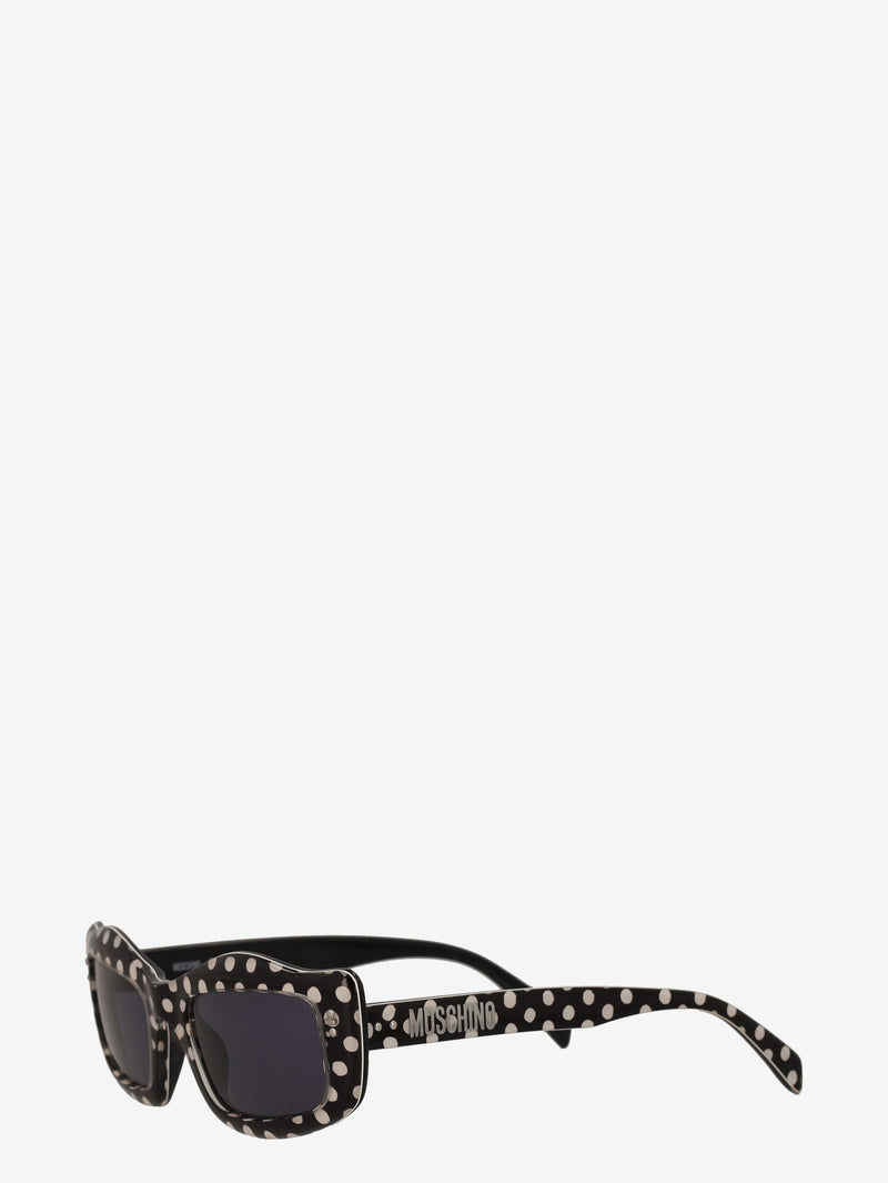 Moschino Sunglasses in black and white polka dots motive WCV250882.11  Moschino 