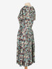 Vintage 50s Patterned Dress W2111037  Vintage 