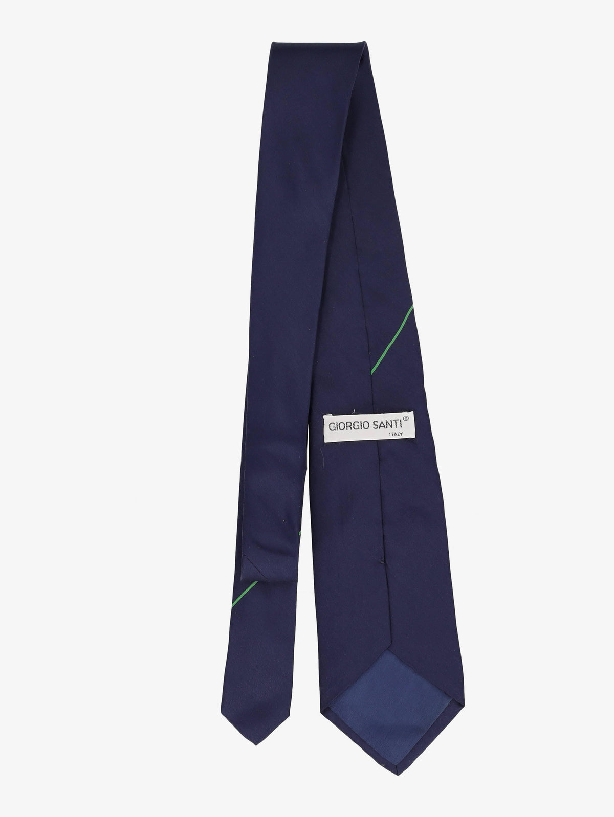 Cravatta blu navy vintage