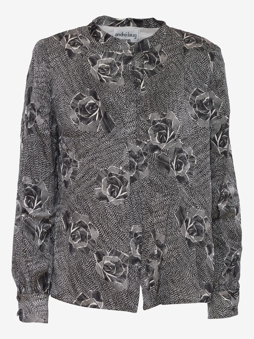 André Laug Shirt rose motif WCV23063006  Andre Laug 
