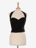 Juanita Sabbadini Brown velvet top