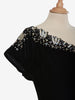 Vintage velvet dress with sequin embroidery - '40s AR005  Vintage 