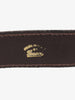 Gucci Chocolate Suede Thin Belt