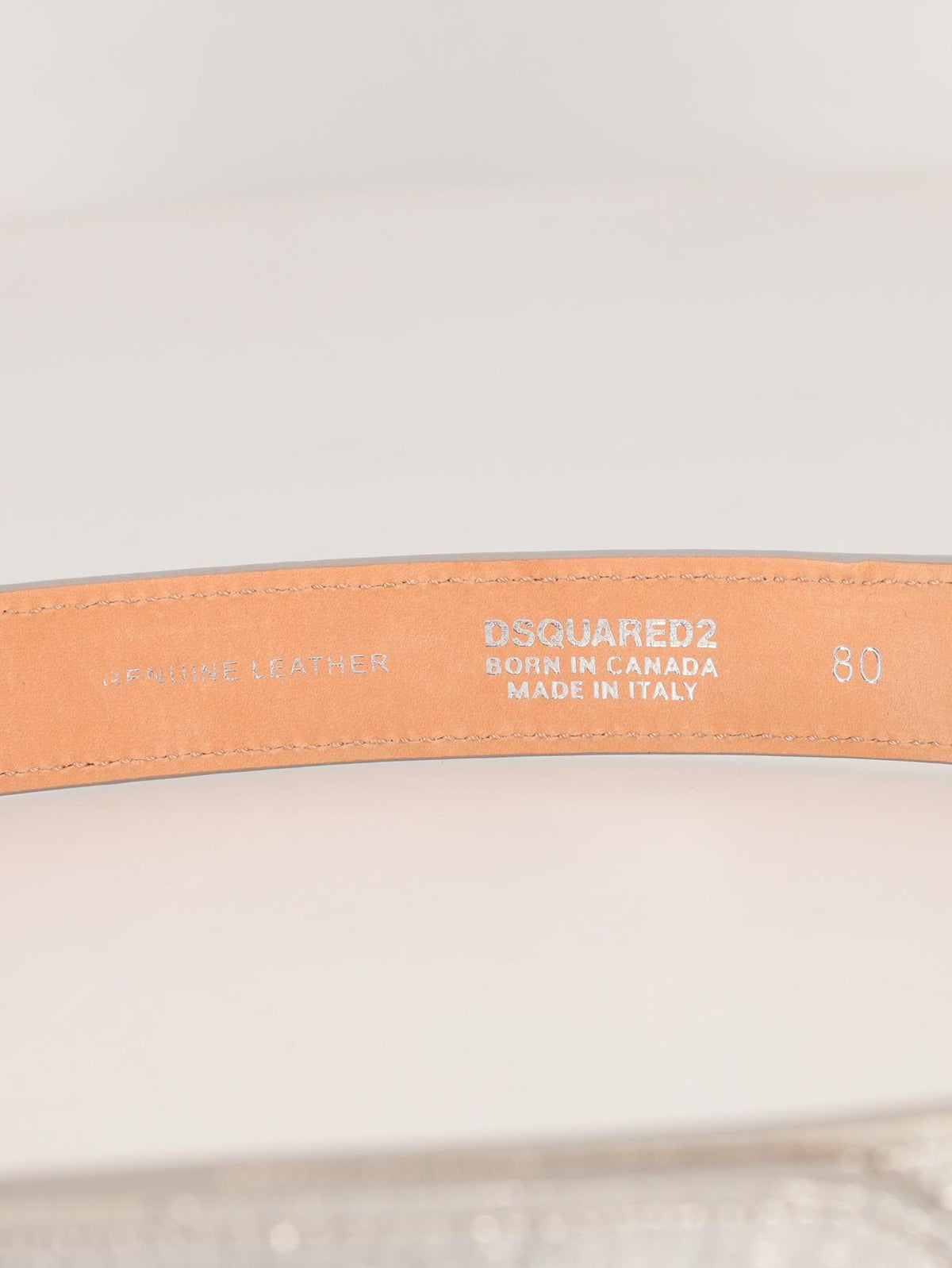 DSQUARED2 Logo Buckle Leather Belt CVM26.23.170  Dsquared² 